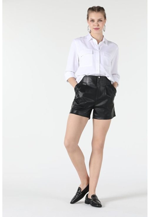 Camasa Cu Maneca Lunga De Dama Alb -Regular Fit-FEMEI/IMBRACAMINTE/Camasi-IMBRACAMINTE/Camasi