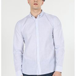 Camasa Oxford slim fit in dungi-BARBATI/IMBRACAMINTE/Camasi-IMBRACAMINTE/Camasi