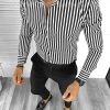 Camasa barbati cu dungi slim fit B3723 9-5-Camasi barbati