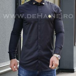 Camasa barbati eleganta neagra slim fit B3326   O4-2.1-Camasi barbati > Camasi evenimente