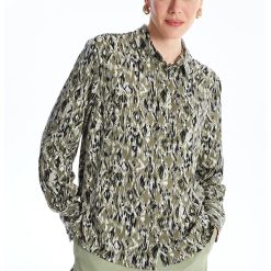 Camasa cu model si maneci lungi-FEMEI/IMBRACAMINTE/Camasi-IMBRACAMINTE/Camasi