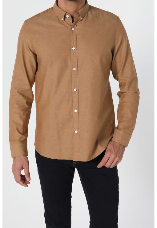 Camasa slim fit din bumbac-BARBATI/IMBRACAMINTE/Camasi-IMBRACAMINTE/Camasi