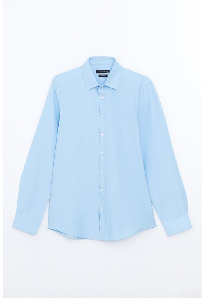 Camasa slim fit din poplin-BARBATI/IMBRACAMINTE/Camasi-IMBRACAMINTE/Camasi