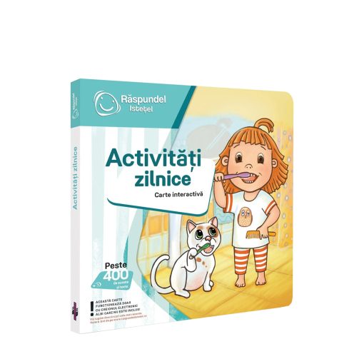 Carte interactiva activitati zilnice-Jucarii-