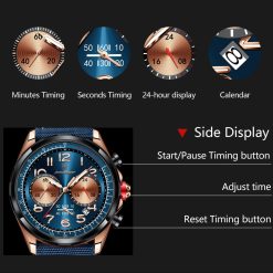 cadran albastru-Barbati-Ceasuri barbatesti