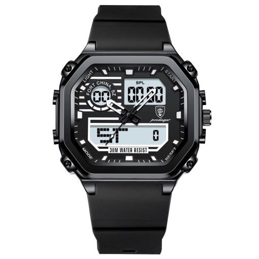 Ceas barbatesc digital Poedagar CS1762