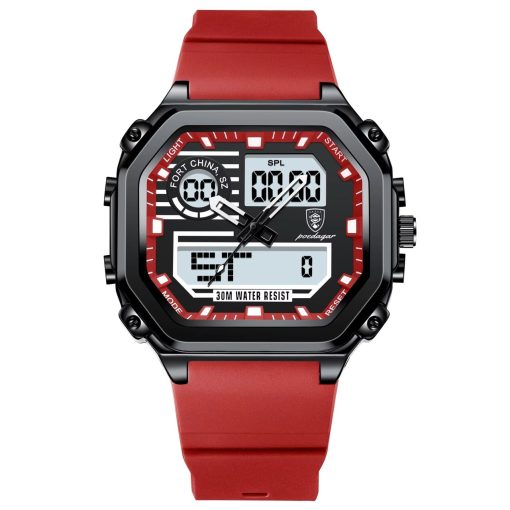 Ceas barbatesc digital Poedagar CS1763
