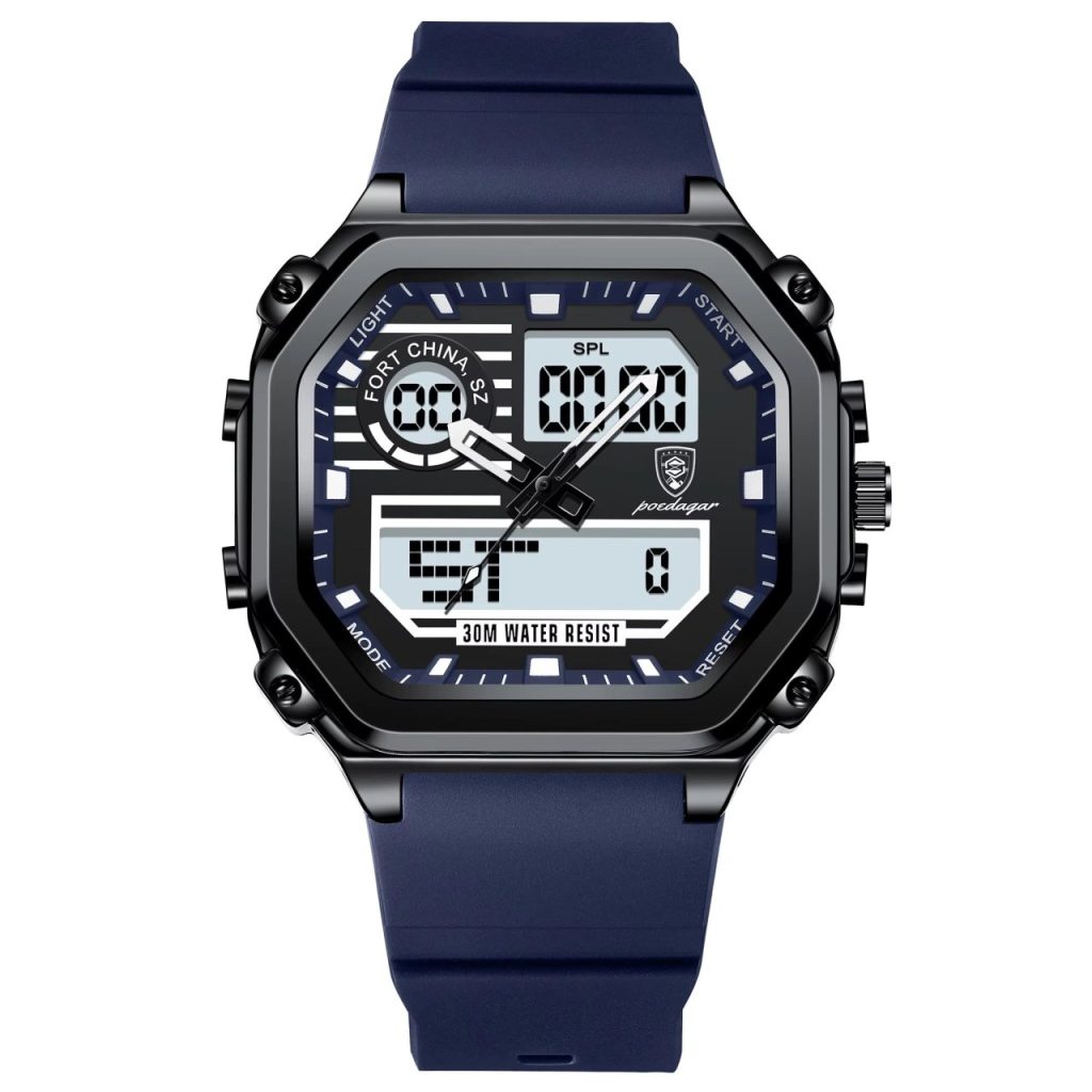 Ceas barbatesc digital Poedagar CS1765