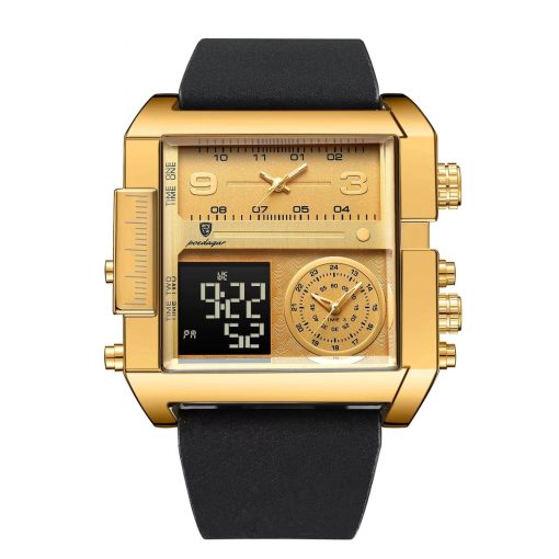 Ceas barbatesc digital&analog Poedagar CS1767