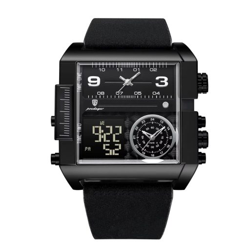 Ceas barbatesc digital&analog Poedagar CS1768