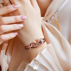 Ceas de dama Olevs CS1955 otel inoxidabil rose gold cadran rose gold 4