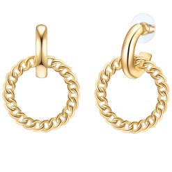 Cercei rotunzi-FEMEI/GENTI SI ACCESORII/Bijuterii-GENTI SI ACCESORII/Bijuterii