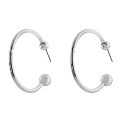 Cercei semirotunzi cu tija-FEMEI/GENTI SI ACCESORII/Bijuterii-GENTI SI ACCESORII/Bijuterii
