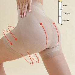 Chiloti boxeri cu push-up si modelare usoara Gabriella 987 Summer Push Up 50 den-FEMEI