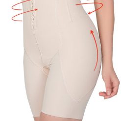 Chiloti boxeri laser-cut cu corset modelator Shapewear 2832-FEMEI