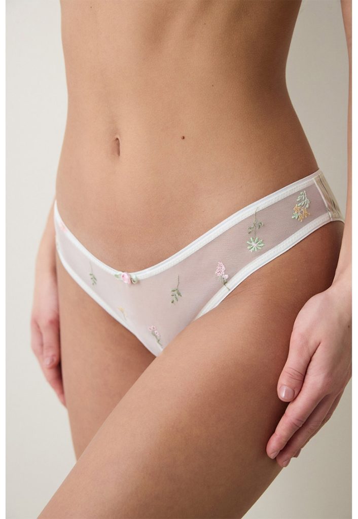 Chiloti brazilieni cu broderii florale-FEMEI/IMBRACAMINTE/Lenjerie intima-IMBRACAMINTE/Lenjerie intima