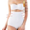 Chiloti clasici modelatori cu talie inalta si silicon Shapewear 2008-FEMEI