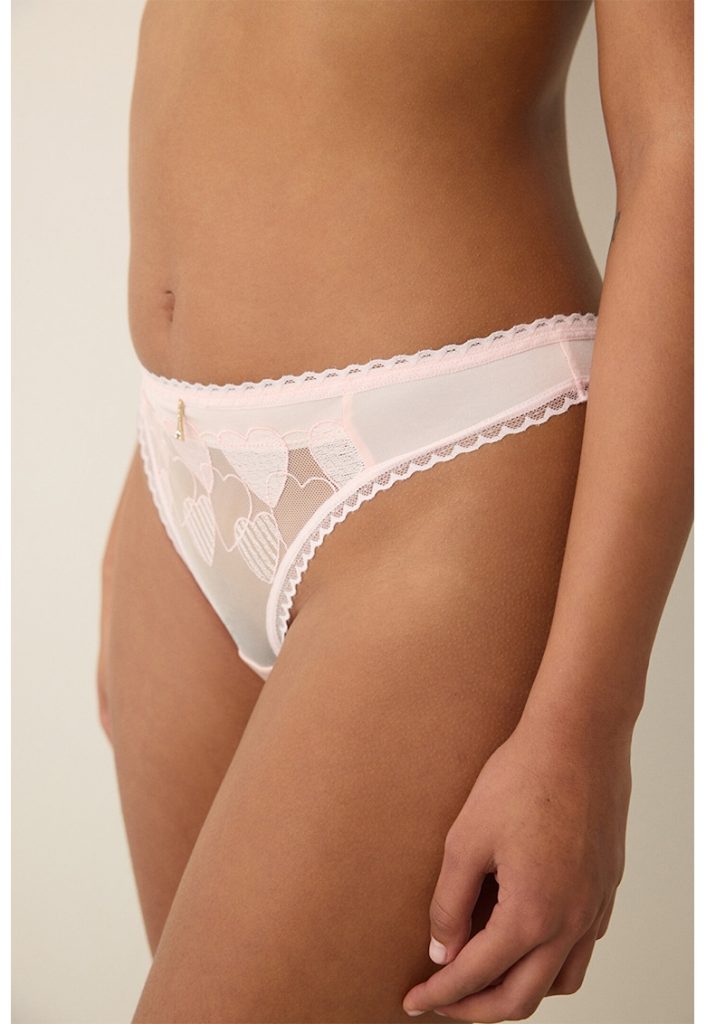 Chiloti tanga cu garnituri de dantela-FEMEI/IMBRACAMINTE/Lenjerie intima-IMBRACAMINTE/Lenjerie intima
