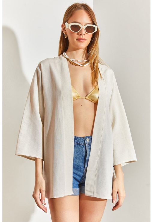 Chimono fara inchidere pentru plaja-FEMEI/GENTI SI ACCESORII/Costume de baie-GENTI SI ACCESORII/Costume de baie