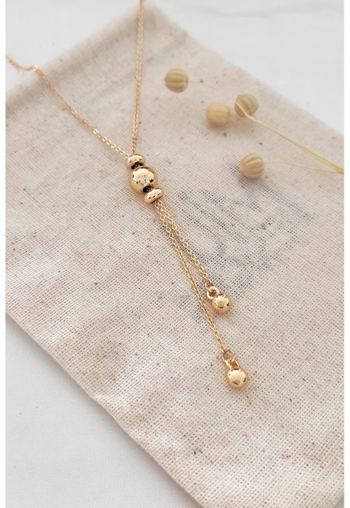 Colier cu inchidere cu nod glisant-FEMEI/GENTI SI ACCESORII/Bijuterii-GENTI SI ACCESORII/Bijuterii