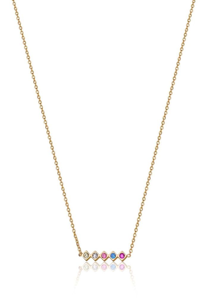 Colier cu zirconia-FEMEI/GENTI SI ACCESORII/Bijuterii-GENTI SI ACCESORII/Bijuterii