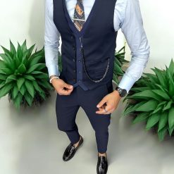Compleu barbati  Vesta + Pantaloni 13238-Costume barbati > Compleuri barbati