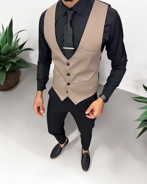 Compleu barbati  Vesta + Pantaloni 13247-Costume barbati > Compleuri barbati