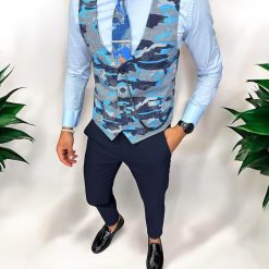 Compleu barbati  Vesta + Pantaloni 13252-Costume barbati > Compleuri barbati