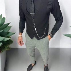 Compleu barbati  Vesta + Pantaloni 13255  D6-4.2-Costume barbati > Compleuri barbati