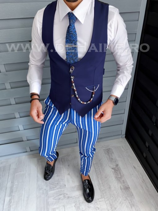 Compleu barbati  Vesta + Pantaloni B1793-Costume barbati > Compleuri barbati