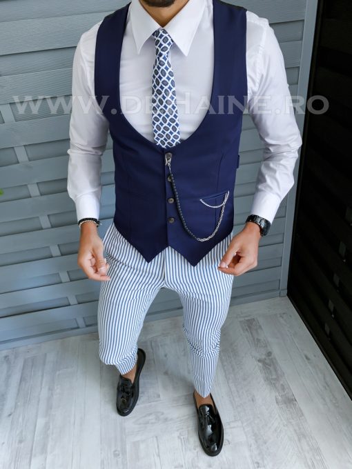 Compleu barbati  Vesta + Pantaloni B1841-Costume barbati > Compleuri barbati