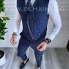 Compleu barbati  Vesta + Pantaloni B4013 D6-5.4-Costume barbati > Compleuri barbati
