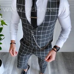 Compleu barbati  Vesta + Pantaloni B4053 P20-4.1-Costume barbati > Compleuri barbati