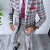 Costum barbati slim fit  (SACOU +VESTA) 7806  O3-4.2-Costume barbati