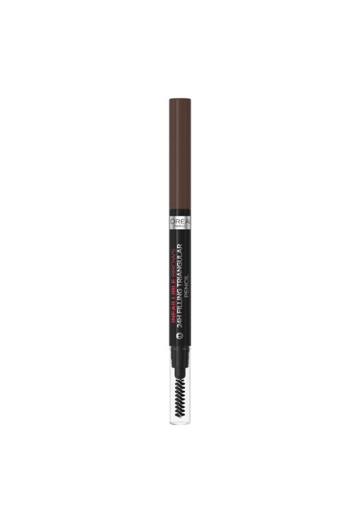 Creion de sprancene  Infaillible Brows 24H Triangular - nuanta 3.0 Brunette​-FEMEI/INGRIJIRE COSMETICA/Produse cosmetice-INGRIJIRE COSMETICA/Produse cosmetice