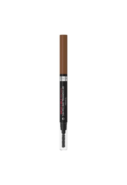 Creion de sprancene  Infaillible Brows 24H Triangular - nuanta 5.23 Auburn-FEMEI/INGRIJIRE COSMETICA/Produse cosmetice-INGRIJIRE COSMETICA/Produse cosmetice