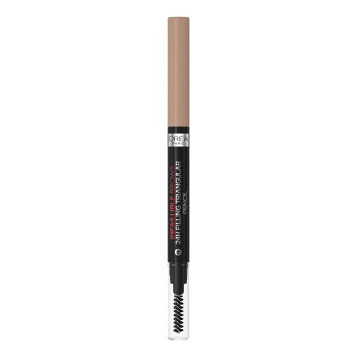 Creion de sprancene  Infaillible Brows 24H Triangular - nuanta 6.0 Dark Blonde​-FEMEI/INGRIJIRE COSMETICA/Produse cosmetice-INGRIJIRE COSMETICA/Produse cosmetice