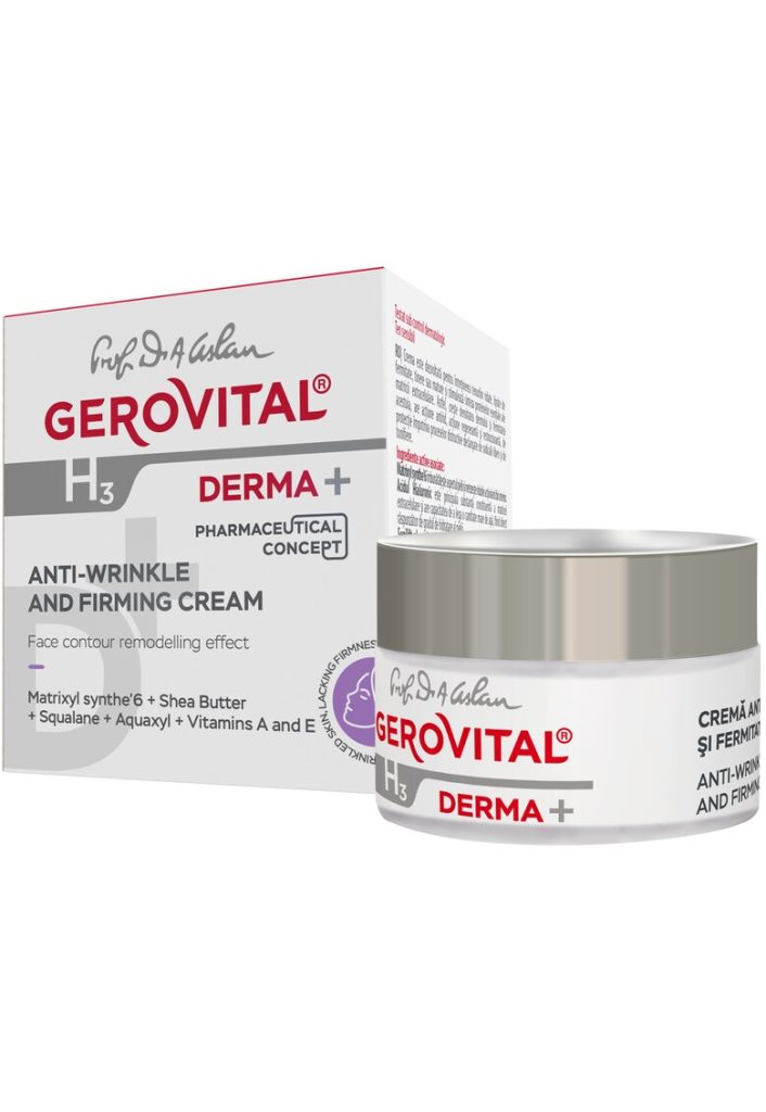 Crema antirid si fermitate  H3 Derma+ - 50 ml-FEMEI/INGRIJIRE COSMETICA/Produse cosmetice-INGRIJIRE COSMETICA/Produse cosmetice