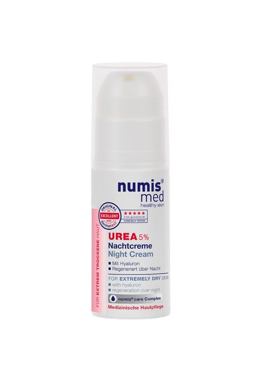 Crema de fata Numis Med Urea 5%+Hyaluron pentru piele foarte uscata - 50 ml-FEMEI/INGRIJIRE COSMETICA/Produse cosmetice-INGRIJIRE COSMETICA/Produse cosmetice