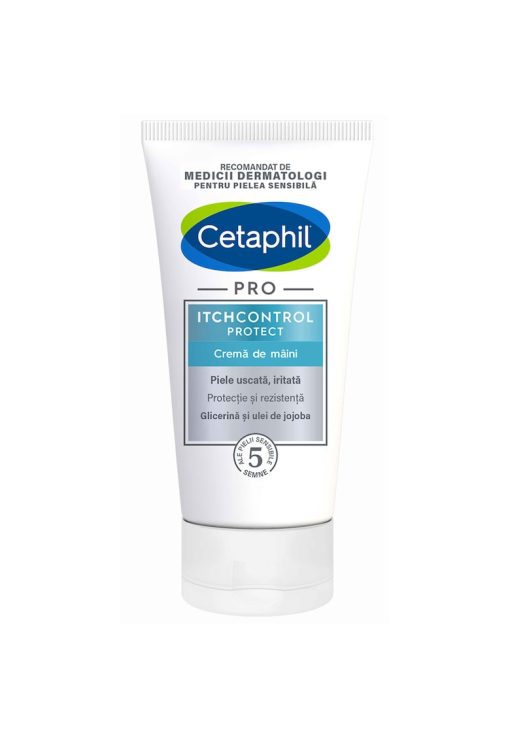 Crema de maini Protect  Pro ItchControl - netezeste pielea aspra a mainilor si calmeaza pruritul - iritatiile cauzate de spalarea frecventa - 50 ml-FEMEI/INGRIJIRE COSMETICA/Ingrijire corp-INGRIJIRE COSMETICA/Ingrijire corp