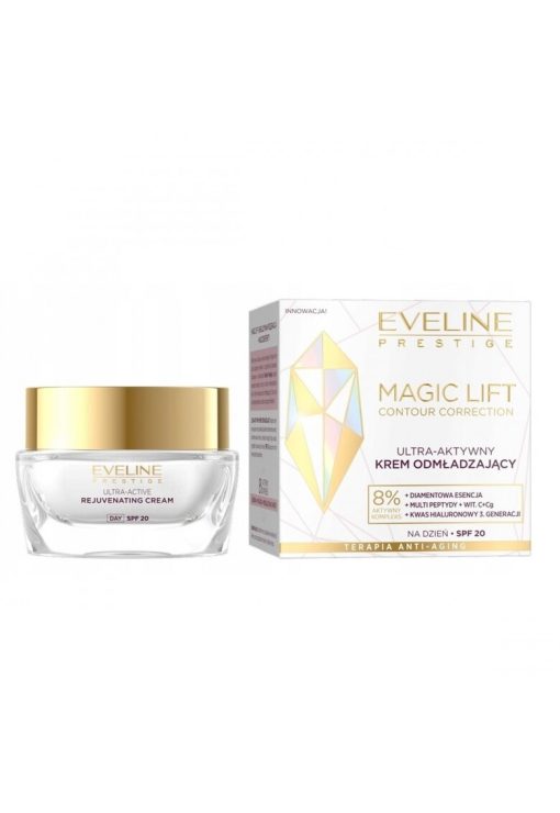 Crema de zi ultra-activa pentru intinerire - spf 20 Magic Lift Eveline-FEMEI/INGRIJIRE COSMETICA/Produse cosmetice-INGRIJIRE COSMETICA/Produse cosmetice