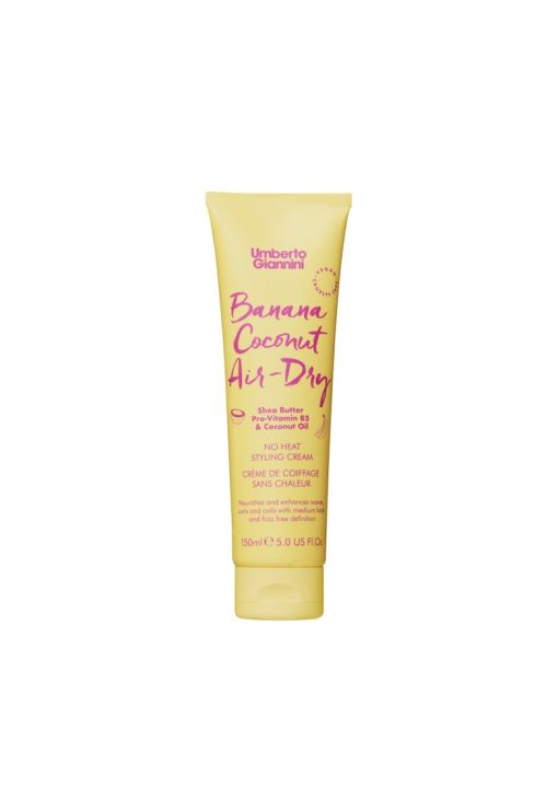 Crema styling pentru parul cret - fara caldura - sustinere medie - Banana Coconut Air-Dry -  150 ml-FEMEI/INGRIJIRE COSMETICA/Produse cosmetice-INGRIJIRE COSMETICA/Produse cosmetice