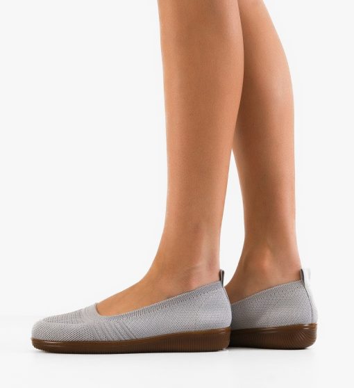 Espadrile dama Shandiin Gri-Casual-Casual