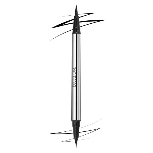 Eyeliner cu doua capete Ribells Double Dare - Black 1ml-Makeup-Noutati Make-up