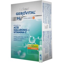 Fiole cu acid hialuronic si vitamina C  H3 Hyaluron C - concentratie 2% - 10 buc x 2 ml-FEMEI/INGRIJIRE COSMETICA/Produse cosmetice-INGRIJIRE COSMETICA/Produse cosmetice