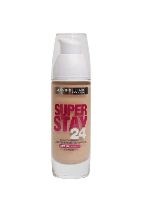 Fond de Ten Rezistent -  Superstay 24H - Micro-Flex - SPF19 - 010 Ivory - 30 ml-FEMEI/INGRIJIRE COSMETICA/Produse cosmetice-INGRIJIRE COSMETICA/Produse cosmetice