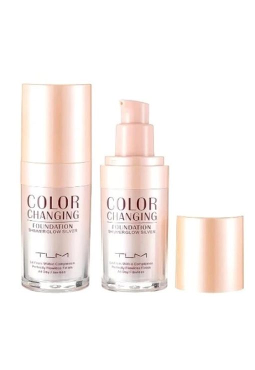 Fond de Ten Stralucitor -  Color Changing - Shimmer Glow Silver - 30 ml-FEMEI/INGRIJIRE COSMETICA/Produse cosmetice-INGRIJIRE COSMETICA/Produse cosmetice