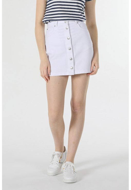 Fusta mini de denim-FEMEI/IMBRACAMINTE/Fuste-IMBRACAMINTE/Fuste