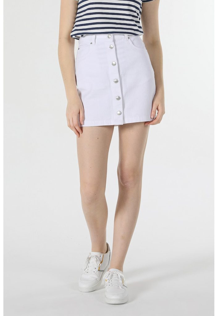 Fusta mini de denim-FEMEI/IMBRACAMINTE/Fuste-IMBRACAMINTE/Fuste