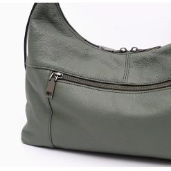 Geanta dama Zireen GT3358 piele naturala Verde 4